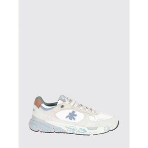 Premiata Men Premiata Mase Suede And Canvas Sneakers